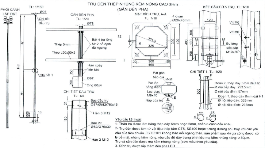 Hướng dẫn về yêu cầu kỹ thuật hệ thống chiếu sáng đô thị trên địa bàn Thành phố Hồ Chí Minh