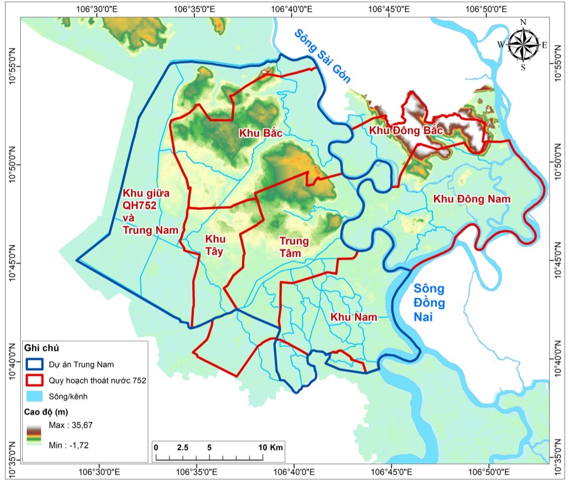 Đề xuất các giải pháp trữ nước mưa góp phần quản lý ngập lụt bền vững cho Thành phố Hồ Chí Minh dưới tác động của tốc độ đô thị hóa và biến đổi khí hậu
