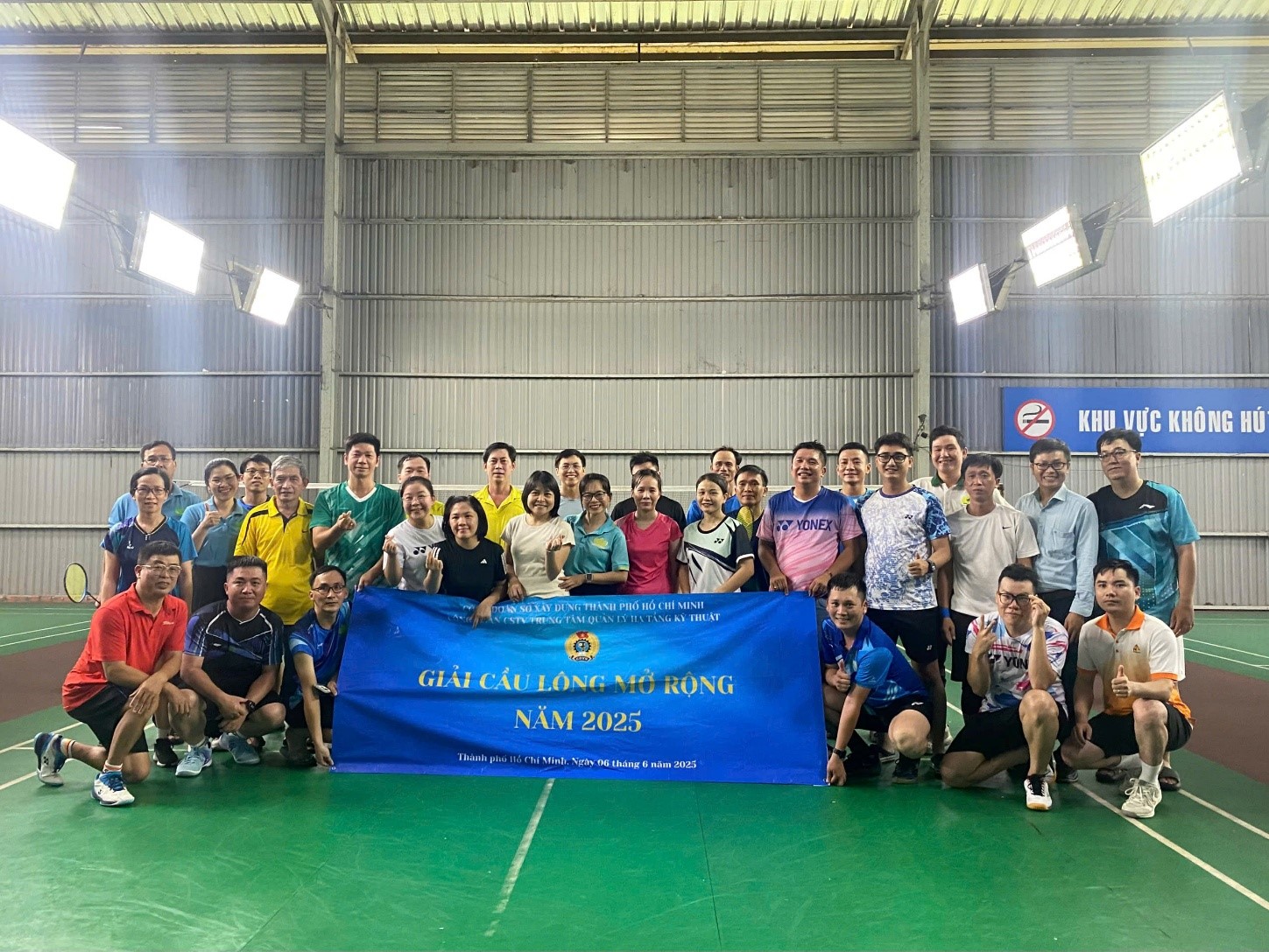 GIẢI CẦU LÔNG MỞ RỘNG NĂM 2025